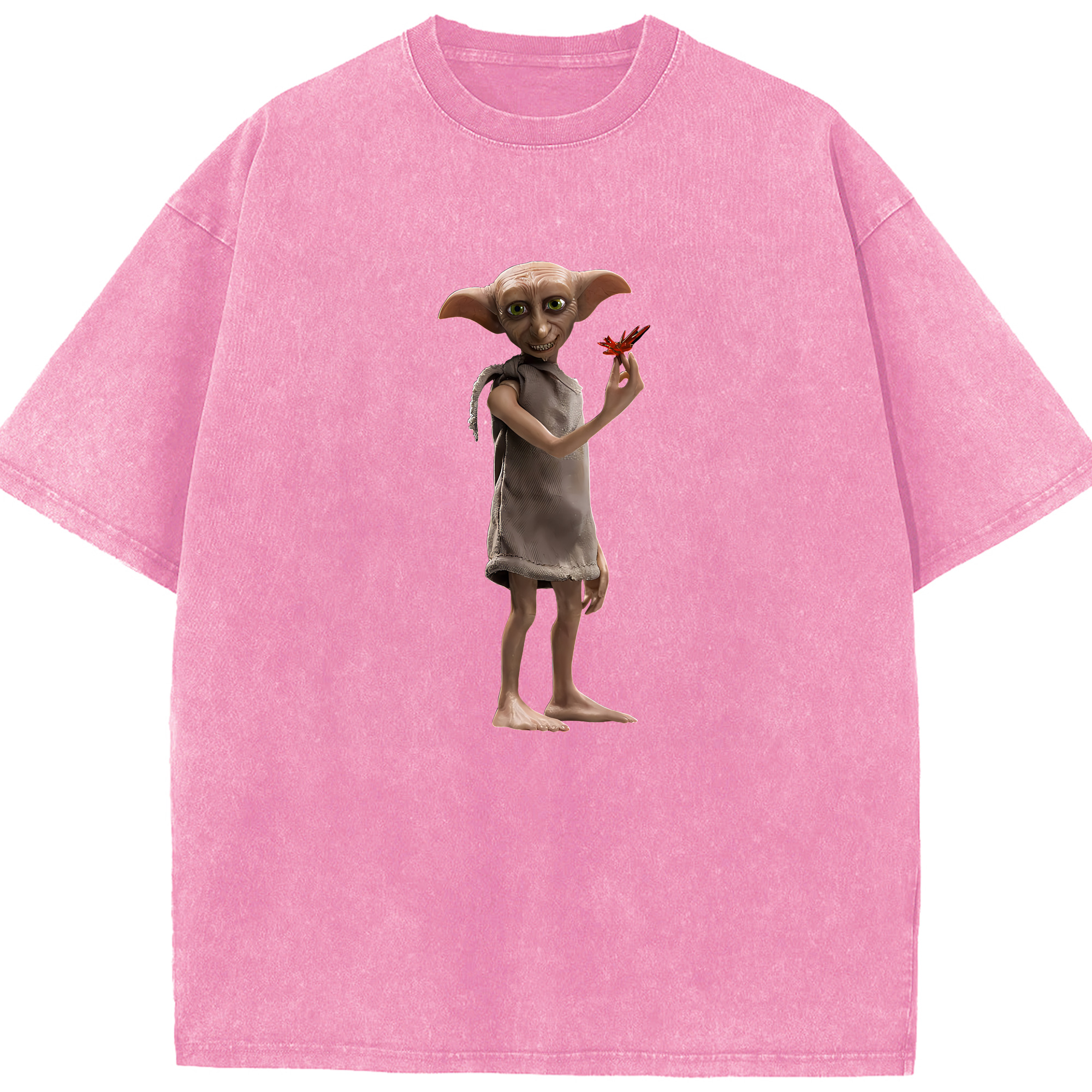 （画像用） Harry Potter ハリー・ポッターシリーズ 綿100% ヴィンテージ風 半袖Tシャツ（フロントプリント）